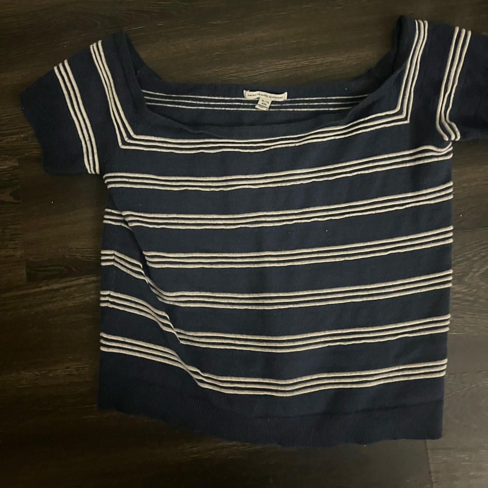 Navy American Eagle top